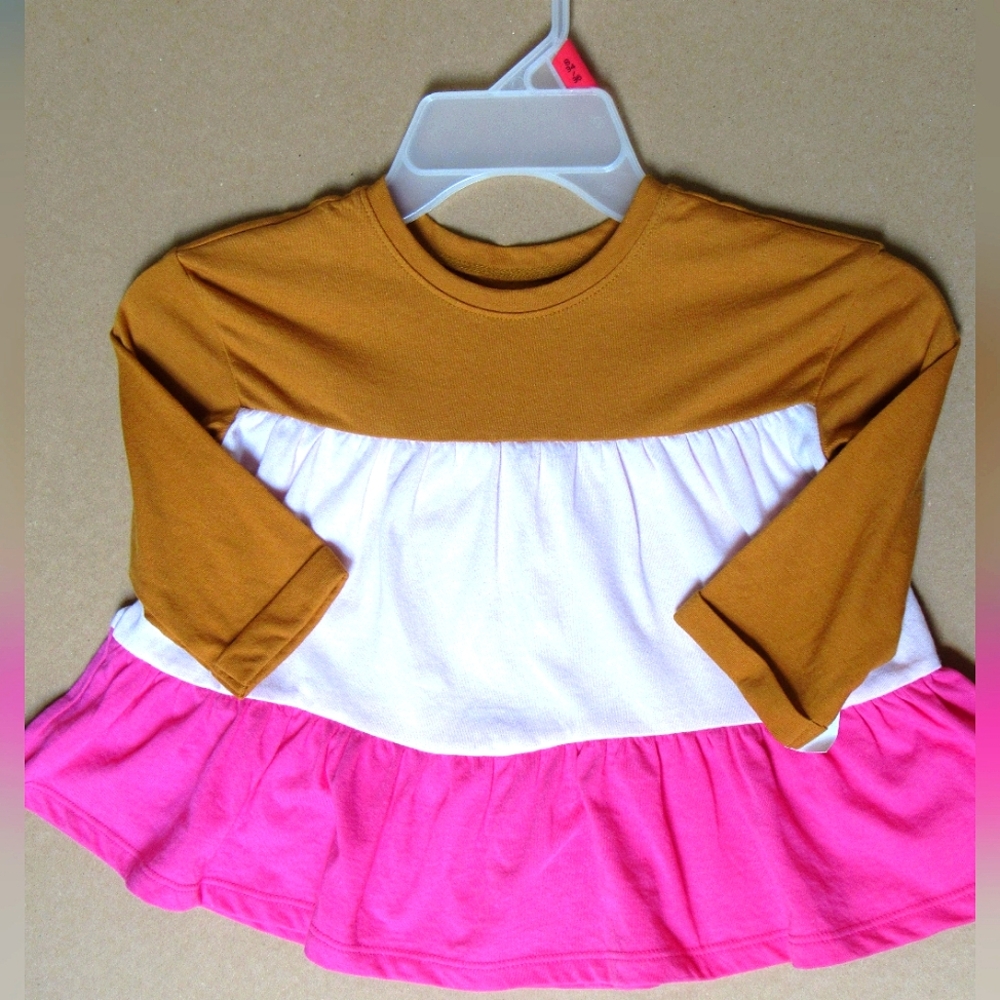 Old Navy Tan And Pink Top